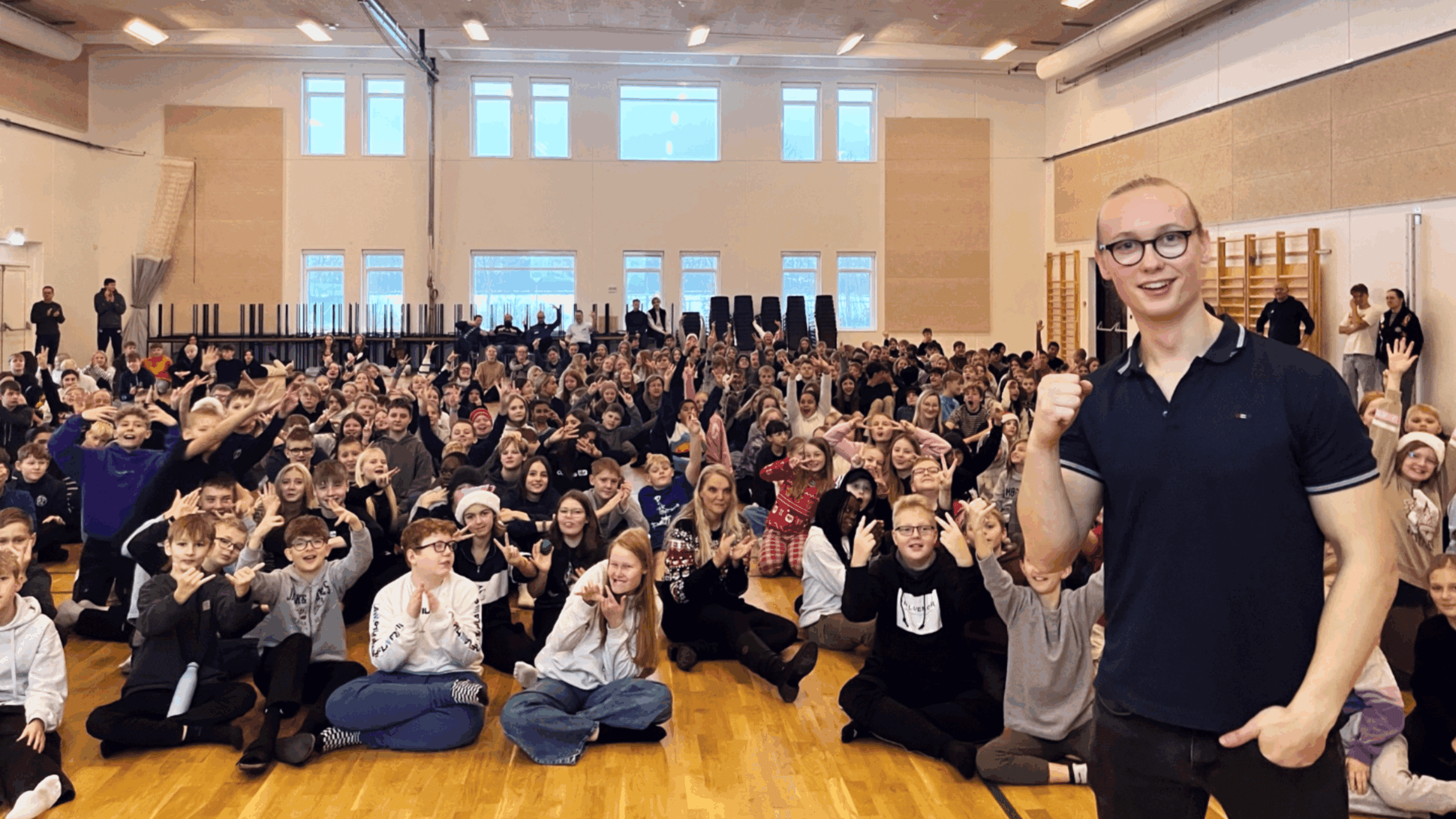 Fra gåpåmod til flyvende projektiler